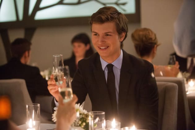 Ansel Elgort is Looking Sharp
