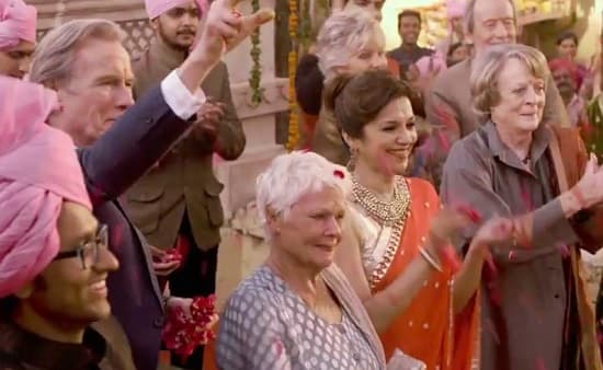The Second Best Exotic Marigold Hotel Judi Dench Maggie Smith
