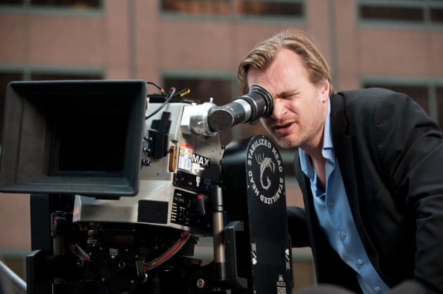 Christopher Nolan The Dark Knight Rises Set Pic