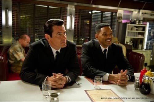 Josh Brolin and Will Smith in Men in Black 3