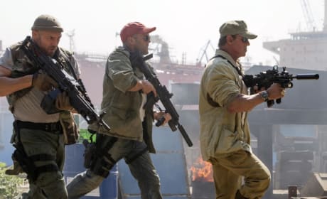 The Expendables 3 Sylvester Stallone Jason Statham Randy Couture