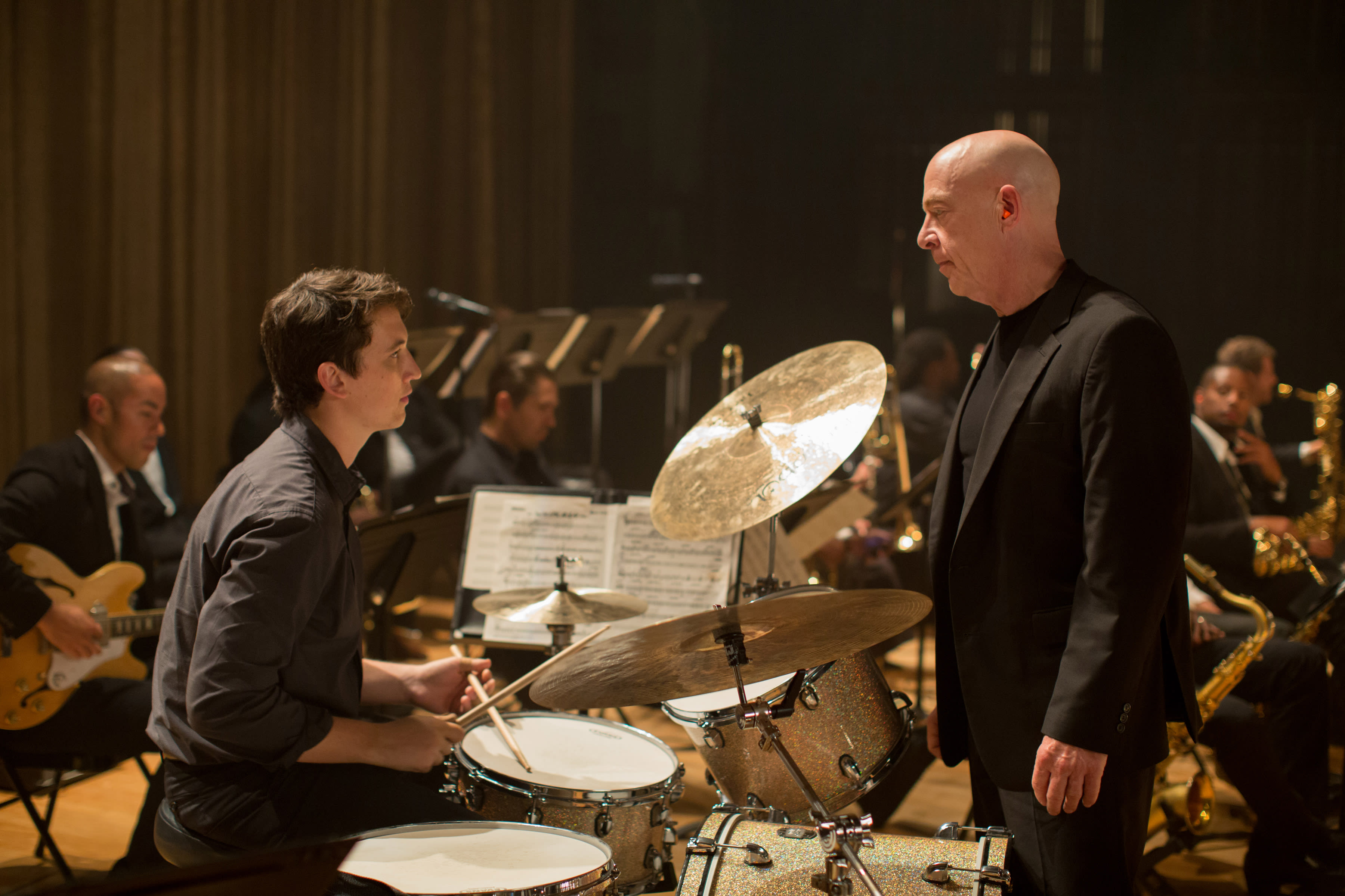 Whiplash Jk Simmons Miles Teller Movie Fanatic