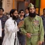 Sacha Baron Cohen Arrives in The Dictator