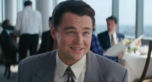 Leonardo DiCaprio The Wolf of Wall Street