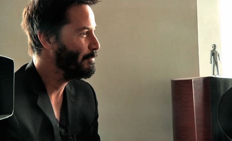 Sitting Side By Side with Keanu Reeves
