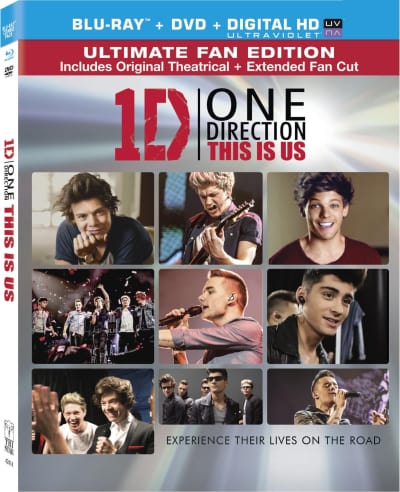 One Direction This is Us DVD