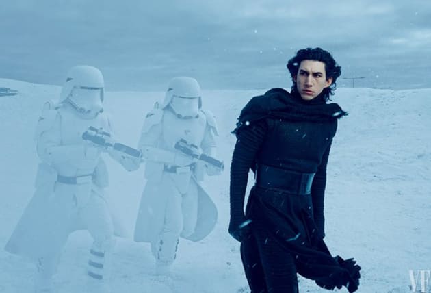 Adam Driver Is Kylo Ren