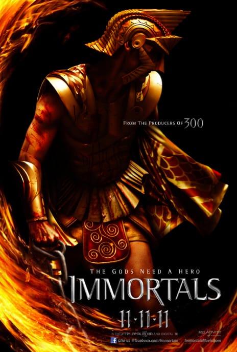 Immortals Character Poster - Zeus