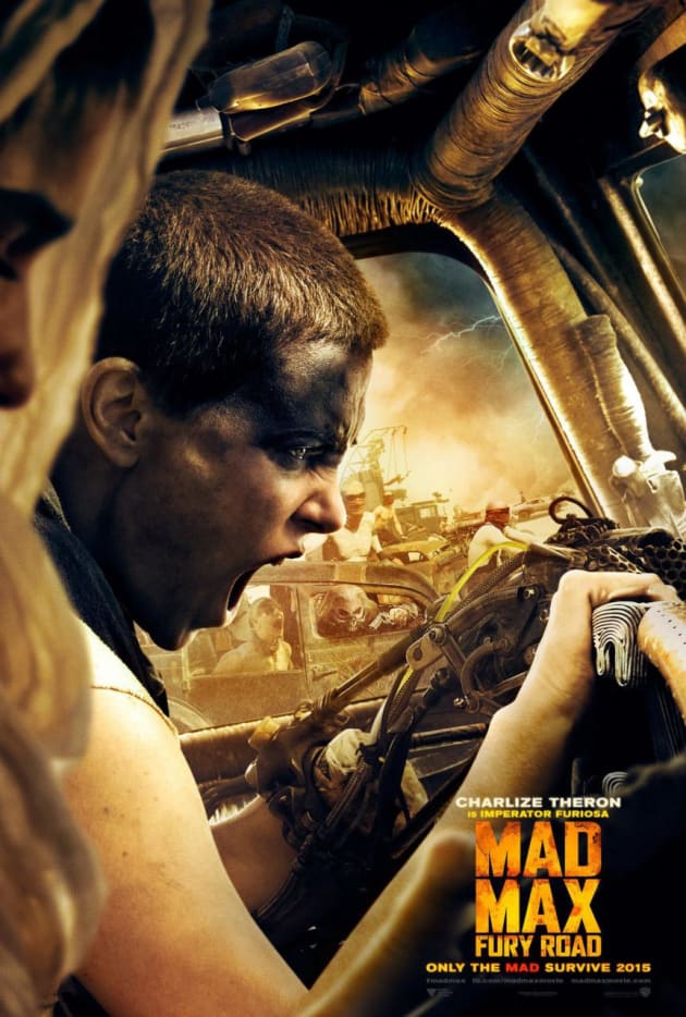 Mad Max Fury Road Charlize Theron Character Poster