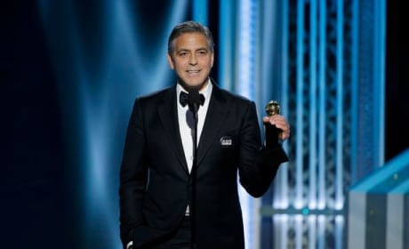 George Clooney Golden Globes