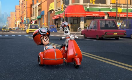 Mr. Peabody & Sherman Go for a Ride