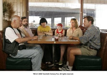 The family at breakfast