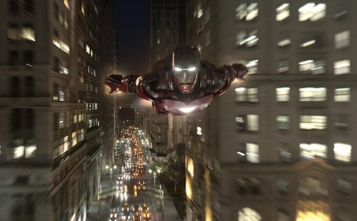 Robert Downey Jr in The Avengers