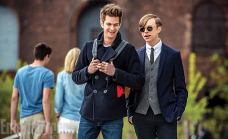 The Amazing Spider-Man 2 Dane DeHaan Andrew Garfield