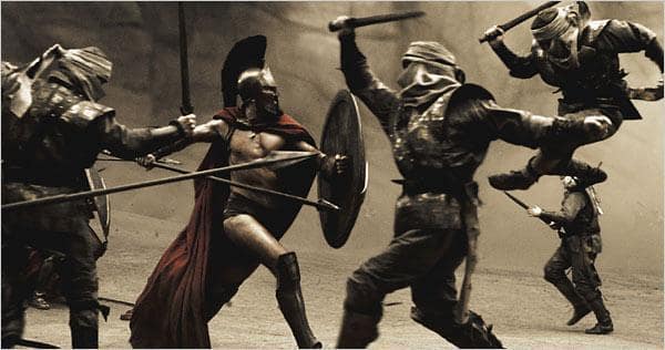 Leonidas Fights