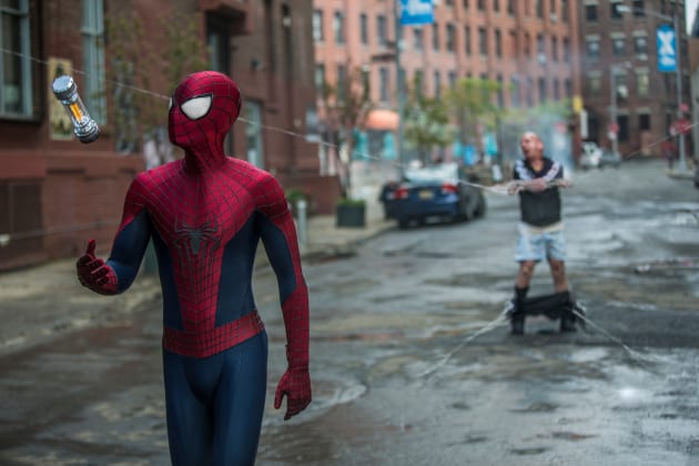 Spider-Man in The Amazing Spider-Man 2