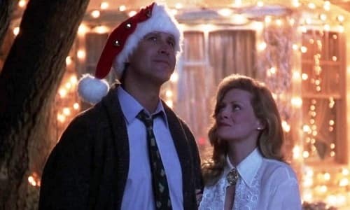 Chevy Chase and Beverly D'Angelo Christmas Vacation