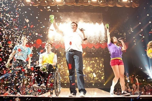 Cory Monteith in Glee 3D
