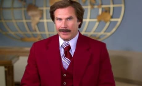 Anchorman 2: Ron Burgundy Says “Happy Halloween!” 