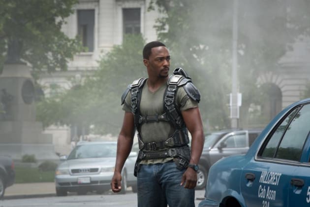 Anthony Mackie is Armed and Dangerous