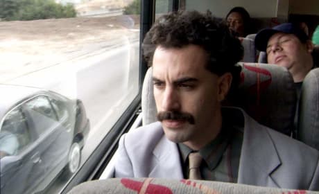 Borat Arrives in America