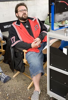 Kevin Smith on Set