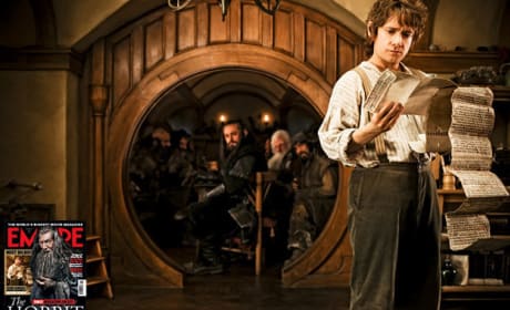 Martin Freeman is Bilbo Baggins in The Hobbit