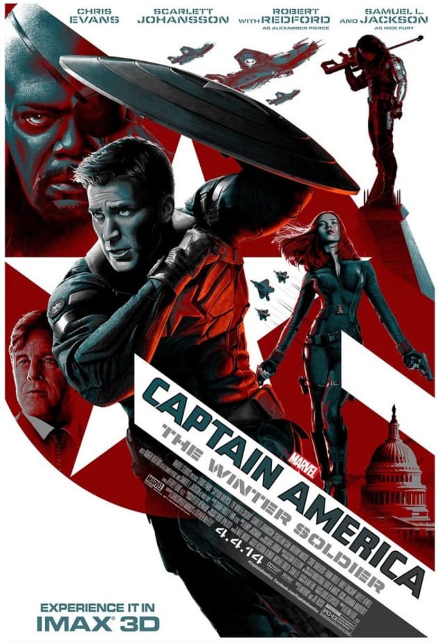 Captain America The Winter Soldier IMAX Poster