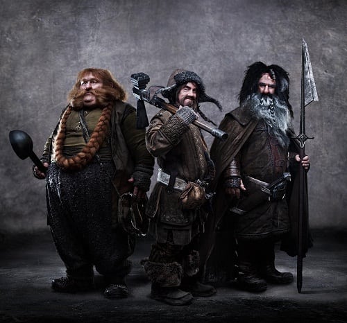 Warrior Dwarfs from The Hobbit