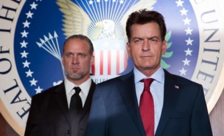 Charlie Sheen Jesse James Machete Kills
