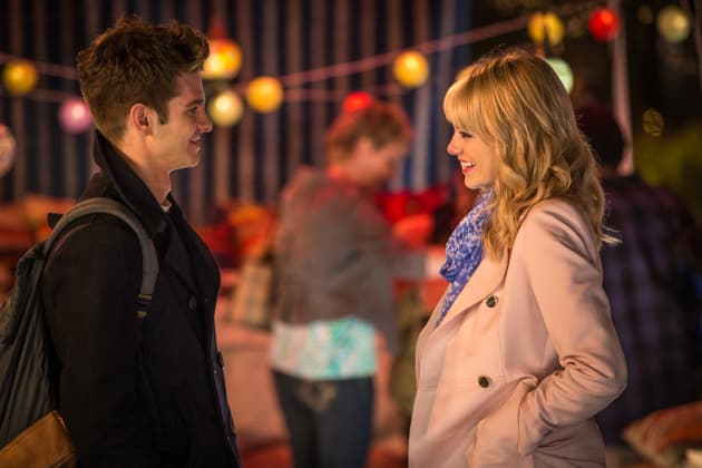 Emma Stone Andrew Garfield The Amazing Spider-Man 2