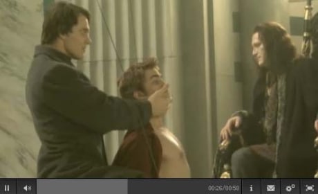 New Moon Behind the Scenes: The Volturi Fight