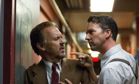 Birdman Michael Keaton and Edward Norton