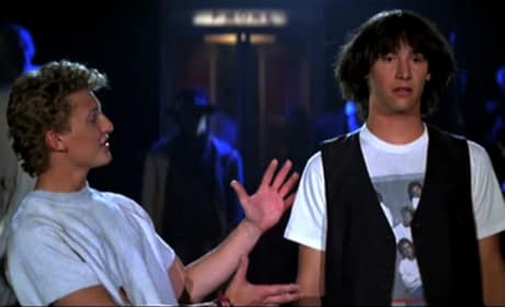 Bill & Ted's Excellent Adventure Keanu Reeves Alex Winter