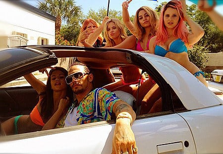 The Cast of Spring Breakers