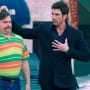 Dylan McDermott and Zach Galifianakis in The Campaign
