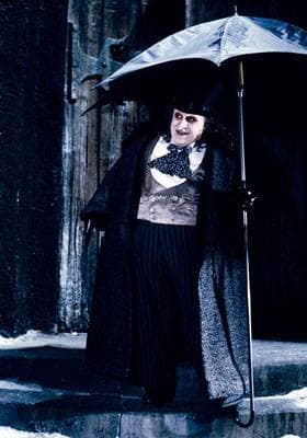 The Penguin and his umbrella