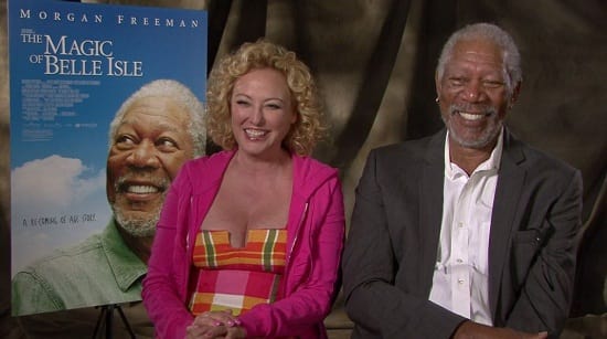 Morgan Freeman and Virginia Madsen Picture