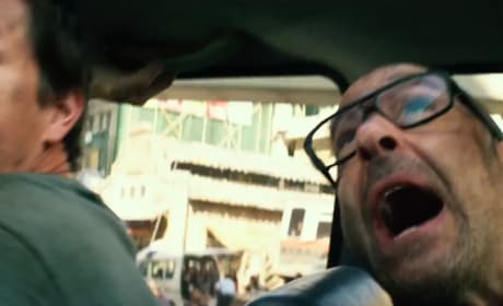 Transformers: Age of Extinction Stanley Tucci and Mark Wahlberg