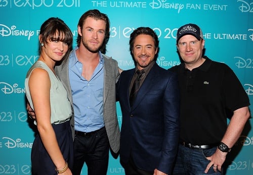 The Avengers Cast at D23