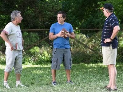 Byrnes and Fockers play football