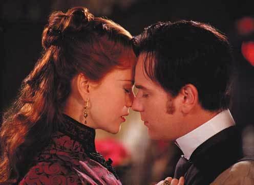 Nicole Kidman and Ewan McGregor in Moulin Rouge