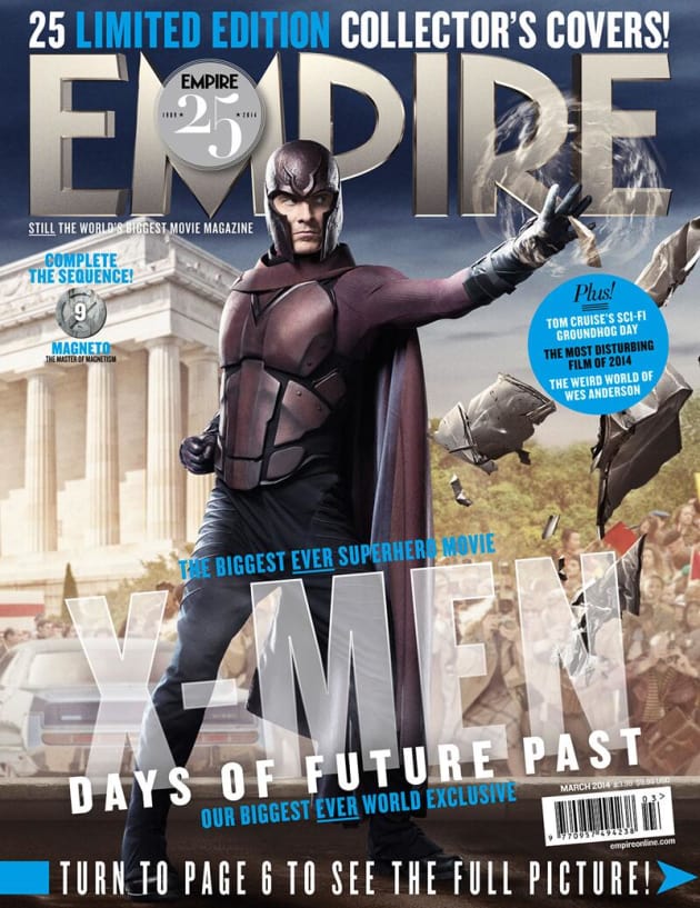 X-Men Days of Future Past Magneto Empire Cover