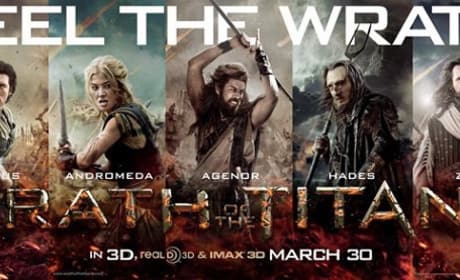 The Cast of Wrath of the Titans Poster