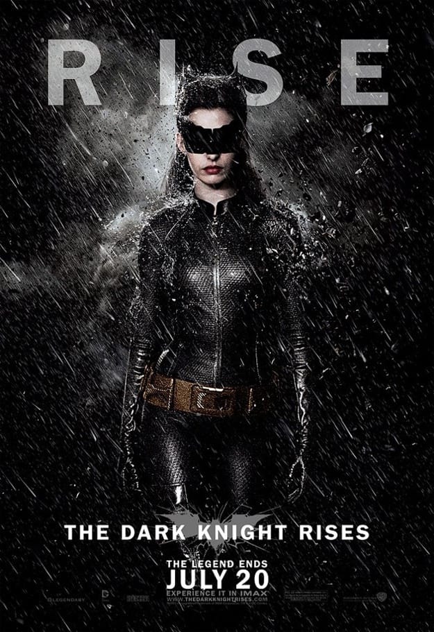 The Dark Knight Rises Rain Character Poster: Catwoman