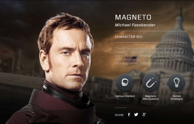X-Men Days of Future Past Young Magneto Bio Banner