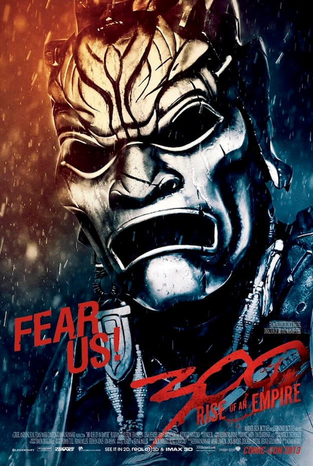 300 Rise of an Empire Comic-Con Poster