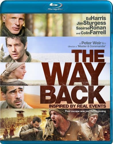 The Way Back Blu-Ray/DVD Cover