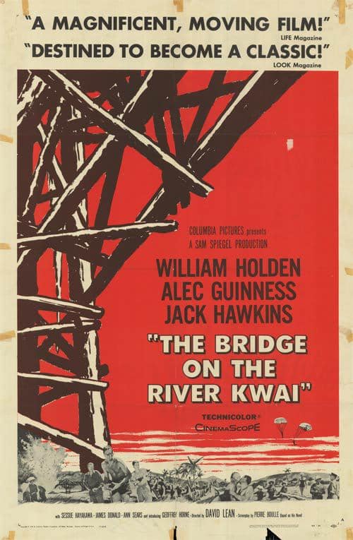 The Bridge over the River Kwai Poster