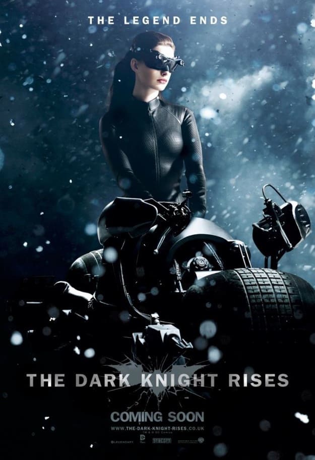 The Dark Knight Rises Snow Character Poster: Catwoman